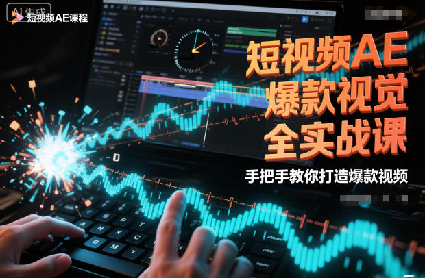 短视频AE爆款视觉全实战课,手把手教你打造爆款视频-云网创