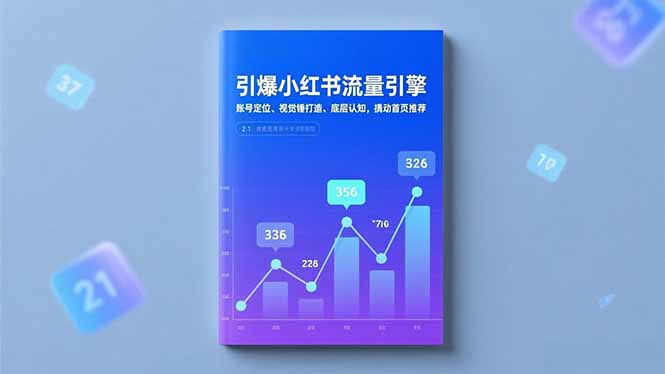引爆小红书流量引擎,账号定位、视觉锤打造、底层认知,撬动首页推荐-云网创