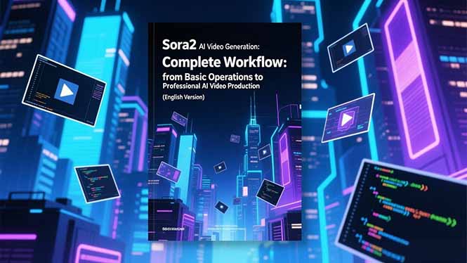 Sora2 AI视频生成的系统教程(英文版-云网创