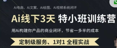 AI实操培训第20-21期线下,0基础保姆级教程,3月最新整理,企业获客、降本增效、打造超级个体-云网创